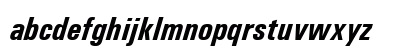 Univers Condensed Bold Italic Preview