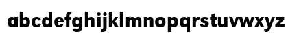 URWGroteskTMedExtNar Regular Lowercase Preview