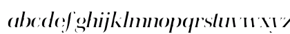 Utile Italic Lowercase Preview