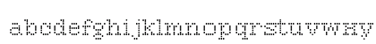 Vactic Regular Lowercase Preview