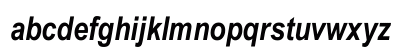 Arial Narrow Bold Italic Regular Preview