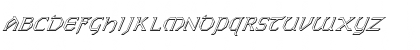 FZ JAZZY 31 3D ITALIC Normal Font