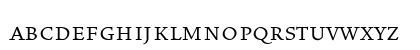 VendettaLight Medium Lowercase Preview