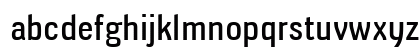 Veriox Regular Lowercase Preview