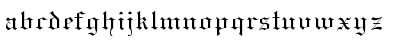 GothicE Regular Font