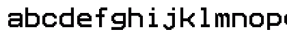 VHS Gothic Regular Preview
