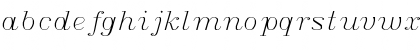 Italic Regular Font