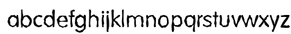 VolkswagenRandom Regular Lowercase Preview