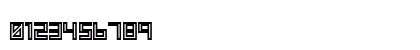 SF WADIM GIANT OUTLINE Numeric Preview