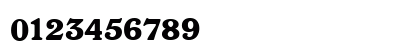Whitehall Bold Numeric Preview