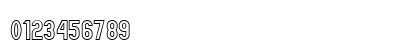 Zillah Modern Ouline Regular Numeric Preview