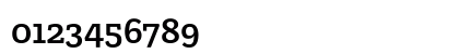 Zilla Slab SemiBold Regular Numeric Preview
