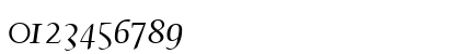 AriaScriptSSi Regular Numeric Preview