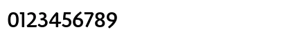 Adderville ITC Std Medium Numeric Preview