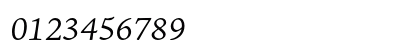 Adobe Jenson Pro Light Italic Caption Preview