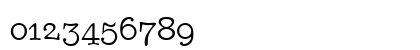 BetterTypeRiteSpec Regular Numeric Preview