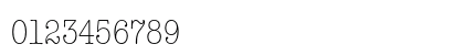 ITC American Typewriter Light Condensed Preview