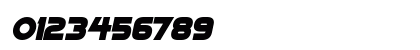 Angelic Child Italic Numeric Preview