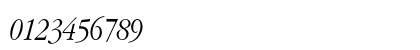Apple Garamond Light Italic Preview