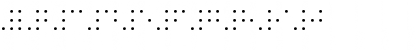 BrailleSH Regular Font