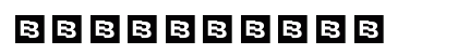 Bamboy Exp Regular Numeric Preview