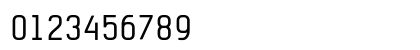 BetaSans Normal Numeric Preview