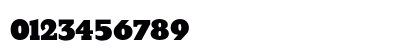 Beton CG ExtraBold Regular Numeric Preview