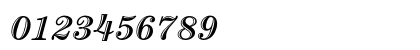 CenturyHandICG Italic Numeric Preview