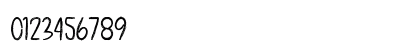 Chalk Board Regular Numeric Preview