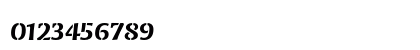 Conga Brava Stencil Std Semibold Numeric Preview