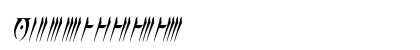 Daedra Italic Preview