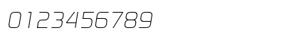 DigitalEF LightItalic Preview