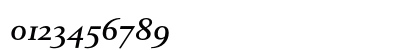 DTL Romulus T Caps Medium Italic Preview