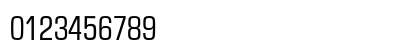 Eurostile BQ Regular Numeric Preview