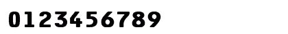 F25 Bank Printer Bold Numeric Preview