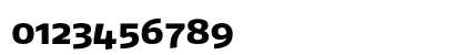 FagoEx ExtraBold Numeric Preview