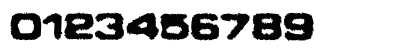 Faxer BoldExtended Numeric Preview