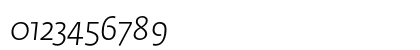 Fedra Sans Std Light Italic Preview