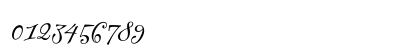 Fontesque Italic Numeric Preview