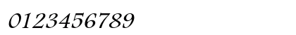Footlight MT Std Light Italic Preview