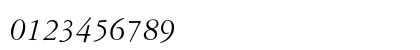 Garamond Three Italic Preview