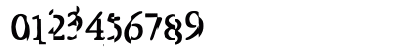 GarishMonde Regular Numeric Preview
