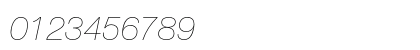 Helvetica Neue 26 Ultra Light Italic Preview