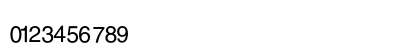HelvFE Regular Numeric Preview