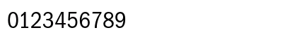 ITC Franklin Gothic Std Book Condensed Numeric Preview