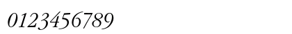 ITC Garamond Std Light Narrow Italic Preview