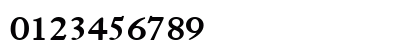 Bliss Wide Bold Numeric Preview