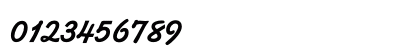 LHF Cosmic Cursive Regular Numeric Preview