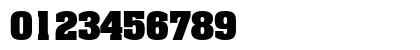 BlocSSK Bold Numeric Preview