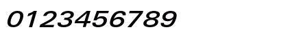 LinotypeUnivers ExtdMediumItalic Preview